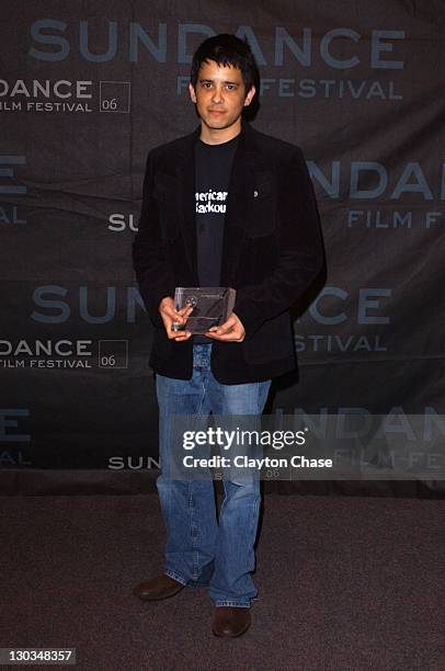 Ian Inaba, director of "American Blackout" and winner of the Special Jury Prize in Documentary