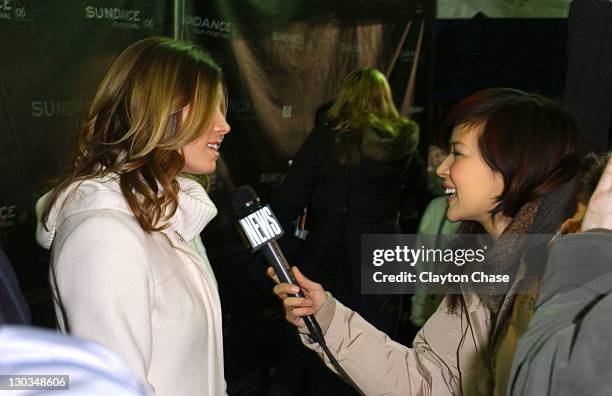 Jessica Biel during 2006 Sundance Film Festival - "The Illusionist" Premiere at Eccles in Park City, Utah, United States.