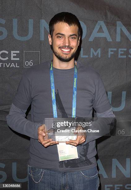 Alex Pastor, director of "The Natural Route" and winner of the Jury Prize in International Short Filmmaking