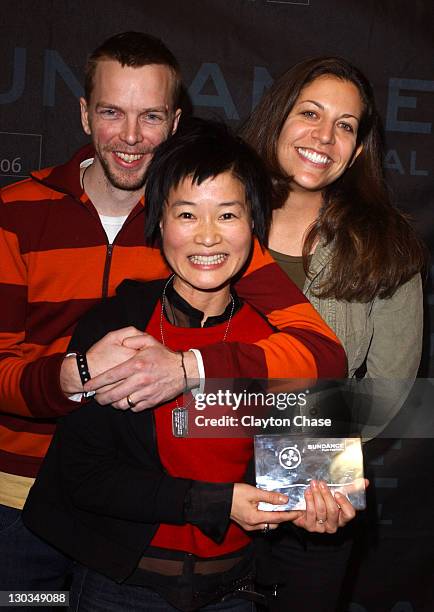 Bradley Rust Gray, co-writer, So Yong Kim, director of "In Between Days" and winner of the Special Jury Prize: Dramatic for Independent Vision, and...