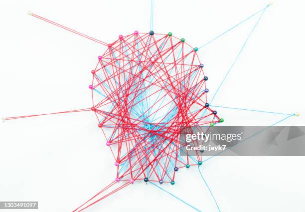 human head - wellbeing abstract stock pictures, royalty-free photos & images