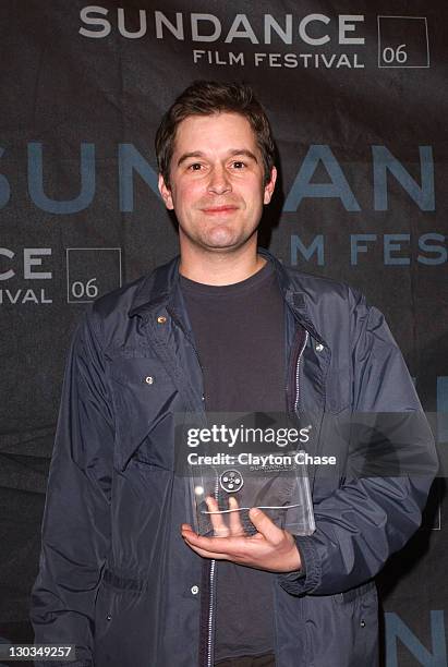 Christopher Quinn, director of "God Grew Tired of Us" and winner of the Grand Jury Prize for Documentary