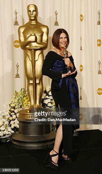 Colleen Atwood during The 78th Annual Academy Awards - Press Room at Kodak Theatre in Hollywood, California, United States.