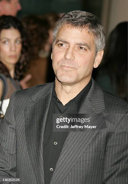 George Clooney during The 78th Annual Academy Awards Nominees Luncheon - Outside Arrivals at Beverly Hilton Hotel in Beverly Hills, California,...