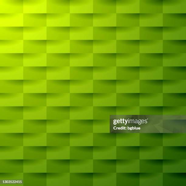 abstract green background - geometric texture - torn paper rectangle stock illustrations