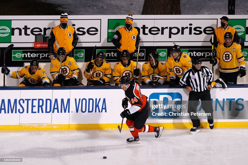 NHL Outdoors At Lake Tahoe - Philadelphia Flyers v Boston Bruins