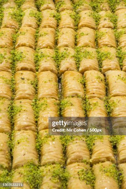 full frame shot of corn field,jerusalem,israel - baklava stock-fotos und bilder