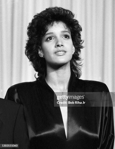 Jennifer Beals at the 56th Annual Academy Awards Show, April 9, 1984 in Los Angeles, California.