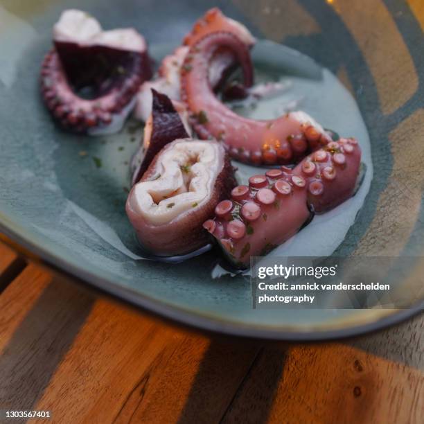 octopus apero - apero stock pictures, royalty-free photos & images