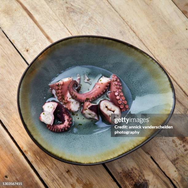 octopus apero - apero stock pictures, royalty-free photos & images