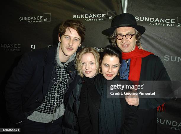 Gabriel Mann, Sarah Polley, Fairuza Balk and Wim Wenders