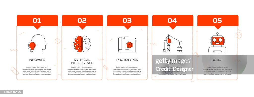 Robotics Engineer Timeline Robotics Engineering Related Process Infographic Template Process ...