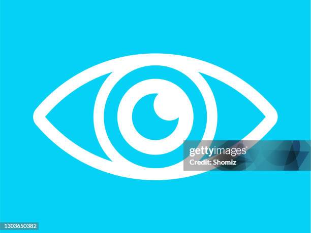 eye icon - copying stock illustrations