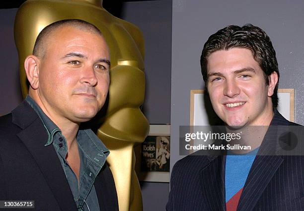 Tim Miller, executive producer of "Gopher Broke" and Jeff Fowler, director of "Gopher Broke"