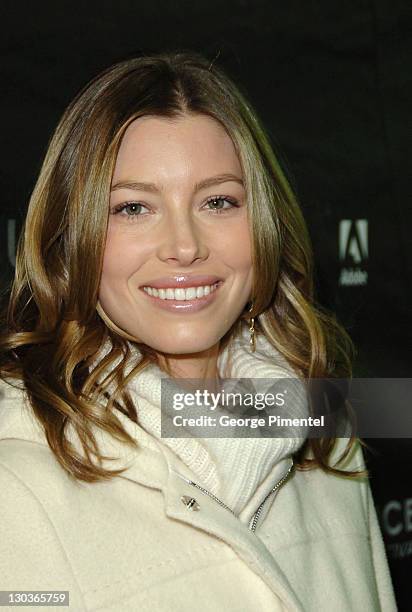 Jessica Biel during 2006 Sundance Film Festival - "The Illusionist" Premiere at Eccles in Park City, Utah, United States.