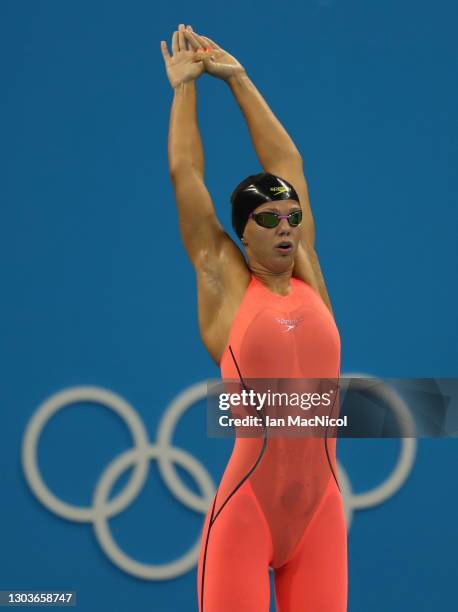 Yulia Efimova of Russia competes in the semi final of the Women's 100m Breaststroke final during Day 2 of the Rio 2016 Olympic Games at Olympic...