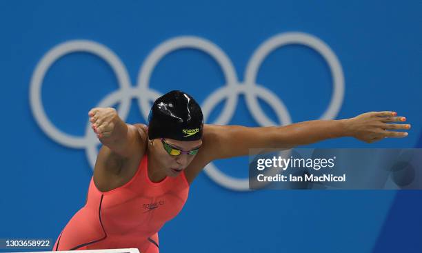 Yulia Efimova of Russia competes in the semi final of the Women's 100m Breaststroke final during Day 2 of the Rio 2016 Olympic Games at Olympic...
