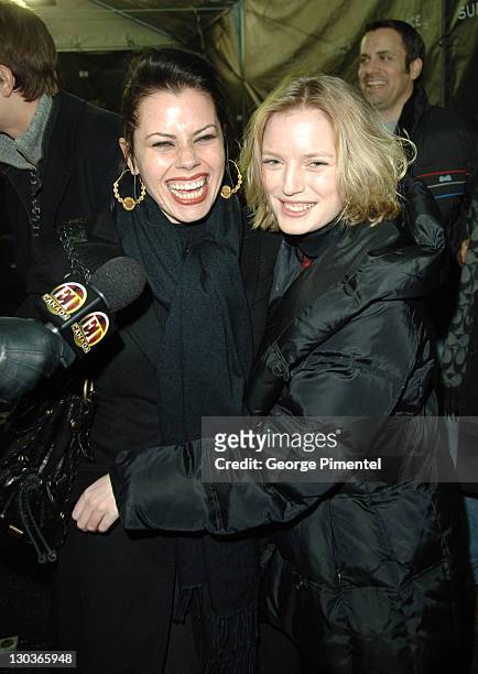 Fairuza Balk and Sarah Polley during 2006 Sundance Film Festival - "Don't Come Knocking" Premiere at 345 Main Street in Park City, Utah, United...