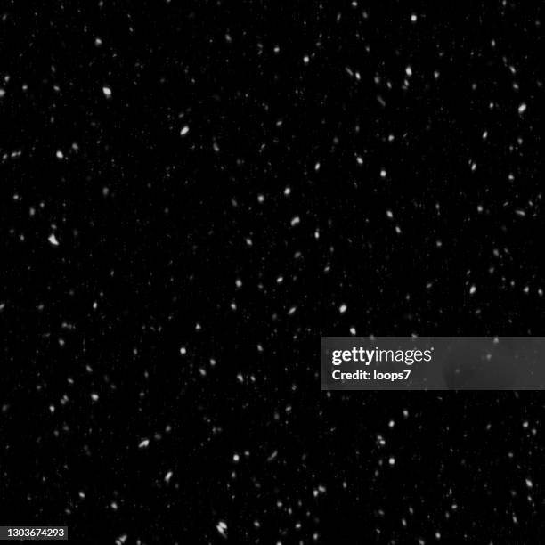 snowing on black - overlay - ice falling stock illustrations