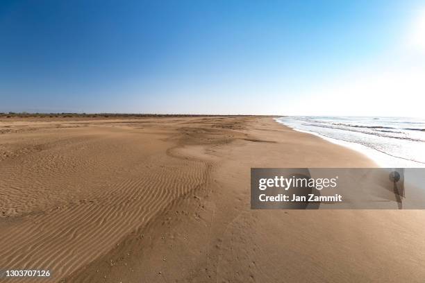 platja del serrallo - valencia barcelona stock-fotos und bilder