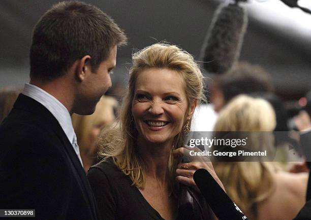 Josh Stolz and Joan Allen during 31st Annual Toronto International Film Festival - "Bonneville" Premiere at Roy Thompson in Toronto, Canada.