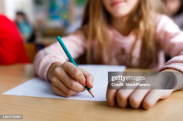 Kids Writing Notes Photos and Premium High Res Pictures - Getty Images