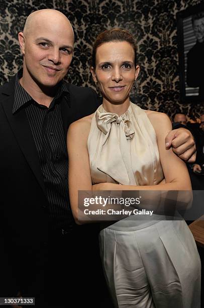 Executive producer Joey Rappa and Luciana Duvall attends the 'Get Low' Party Hosted By Greenhouse during the 2009 Toronto International Film Festival...