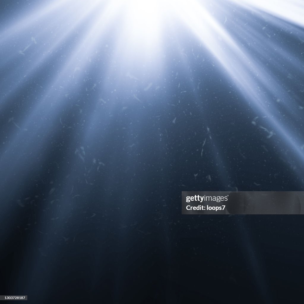 Blue Light Rays Dust Particles High-Res Vector Graphic - Getty Images