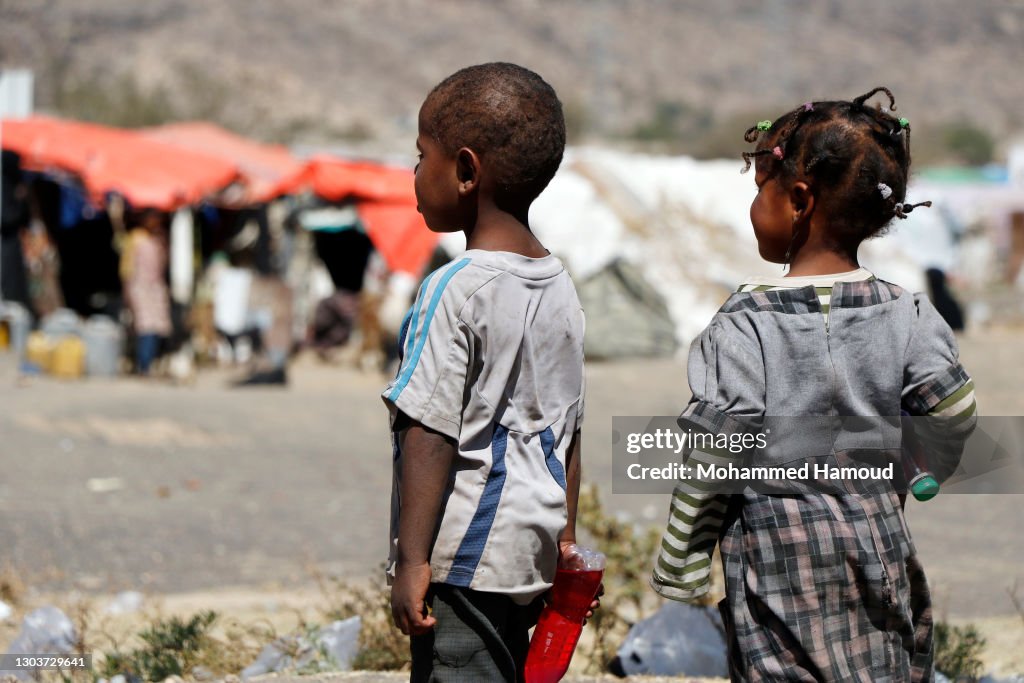 Yemen War Displaces Children Into Camp In Sanaa