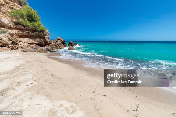 cala misteri - tarragona stock-fotos und bilder