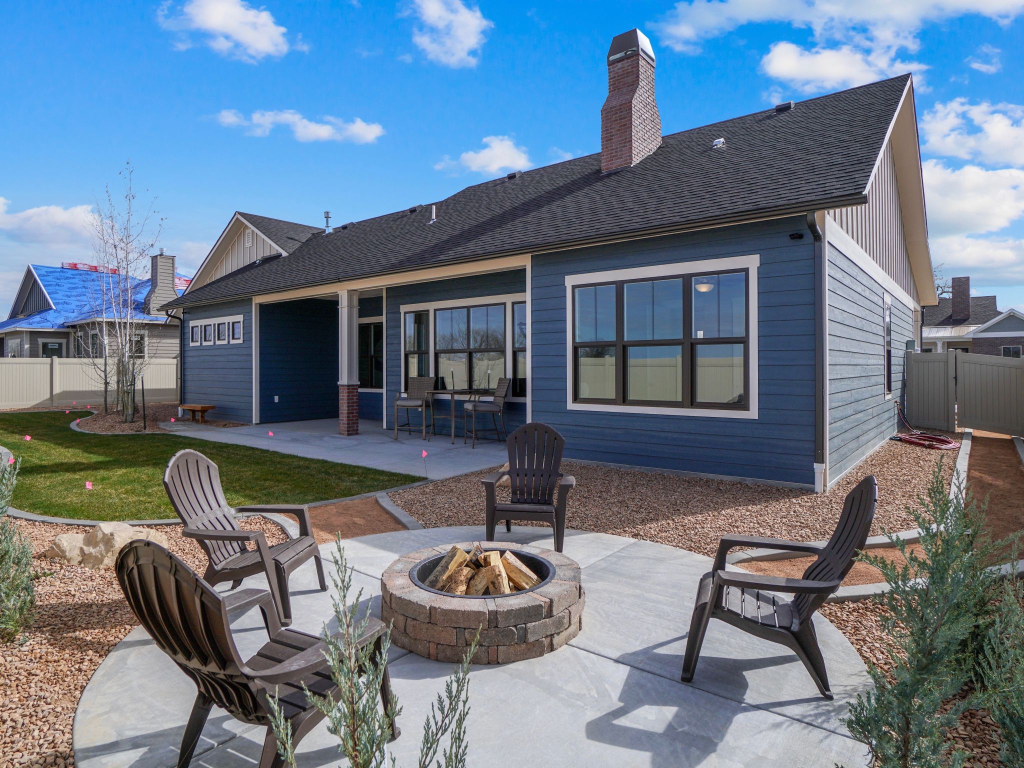 concrete patio