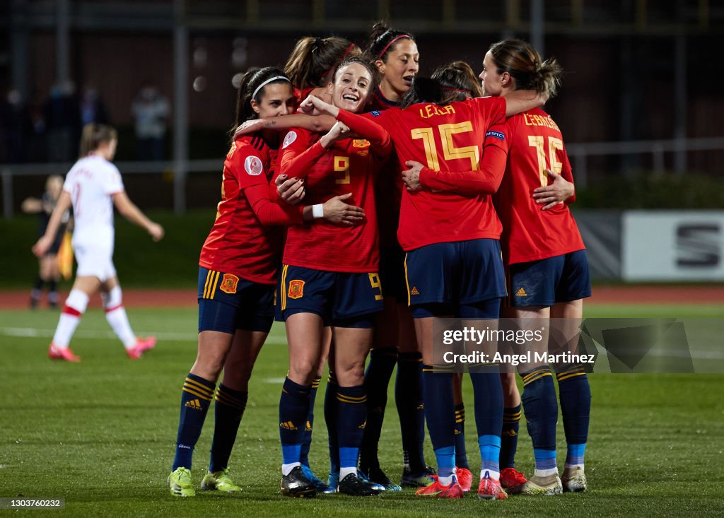 Spain v Poland - UEFA womens Euro qualifying draw, group D