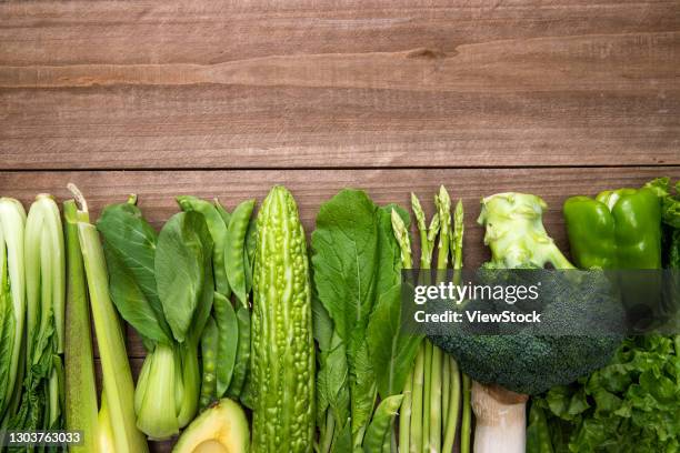 green fruits and vegetables - karité photos et images de collection