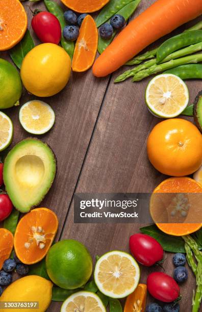 fruits and vegetables - karité photos et images de collection