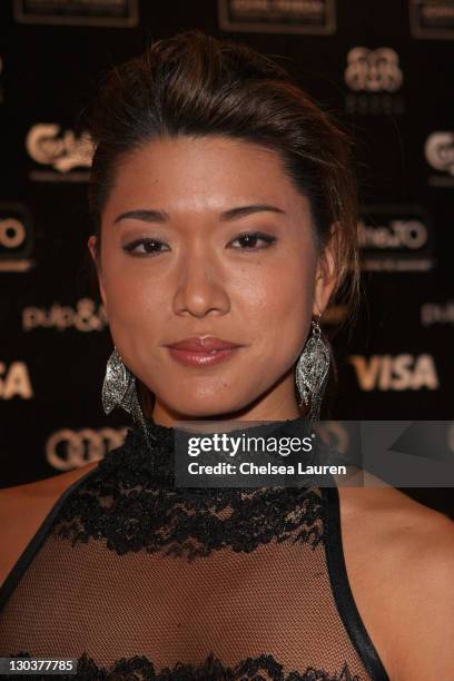 Actress Grace Park attends the "Solitary Man" Party Hosted By Greenhouse held at Brant House during the 2009 Toronto International Film Festival on...