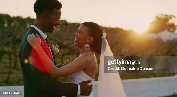 i see the sun in your eyes - african ethnicity wedding stock pictures, royalty-free photos & images