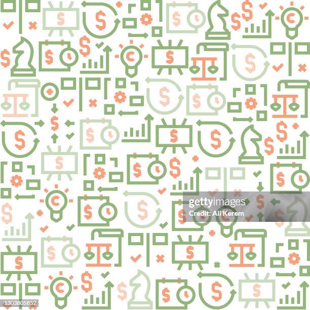 Business Pattern Graphic Business Management Pattern High-Res Vector Graphic - Getty Images