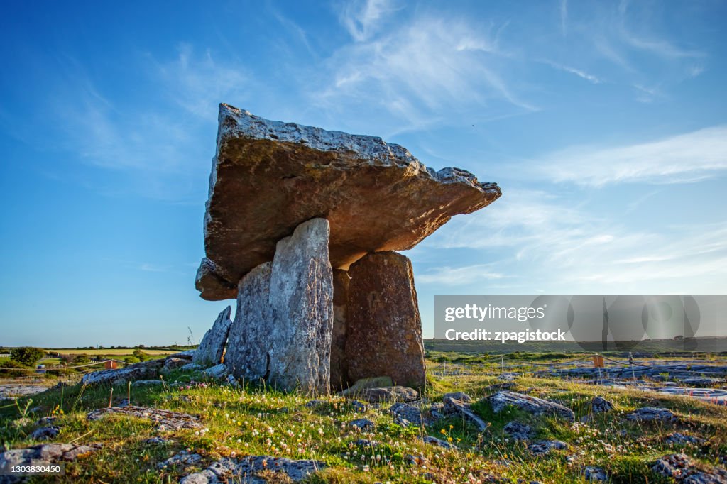 Poulnabrone dolmen in Ireland