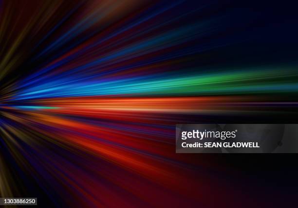 color speed abstract - colorful lights fotografías e imágenes de stock