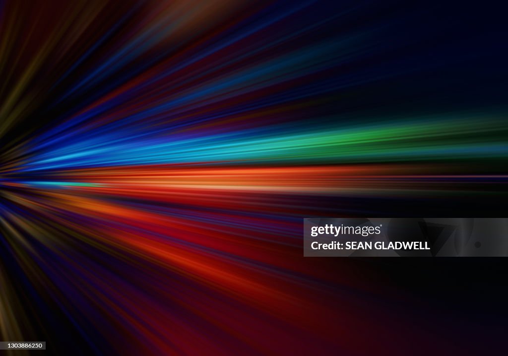 Color speed abstract