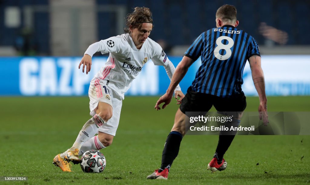 Atalanta v Real Madrid - UEFA Champions League Round Of 16 Leg One