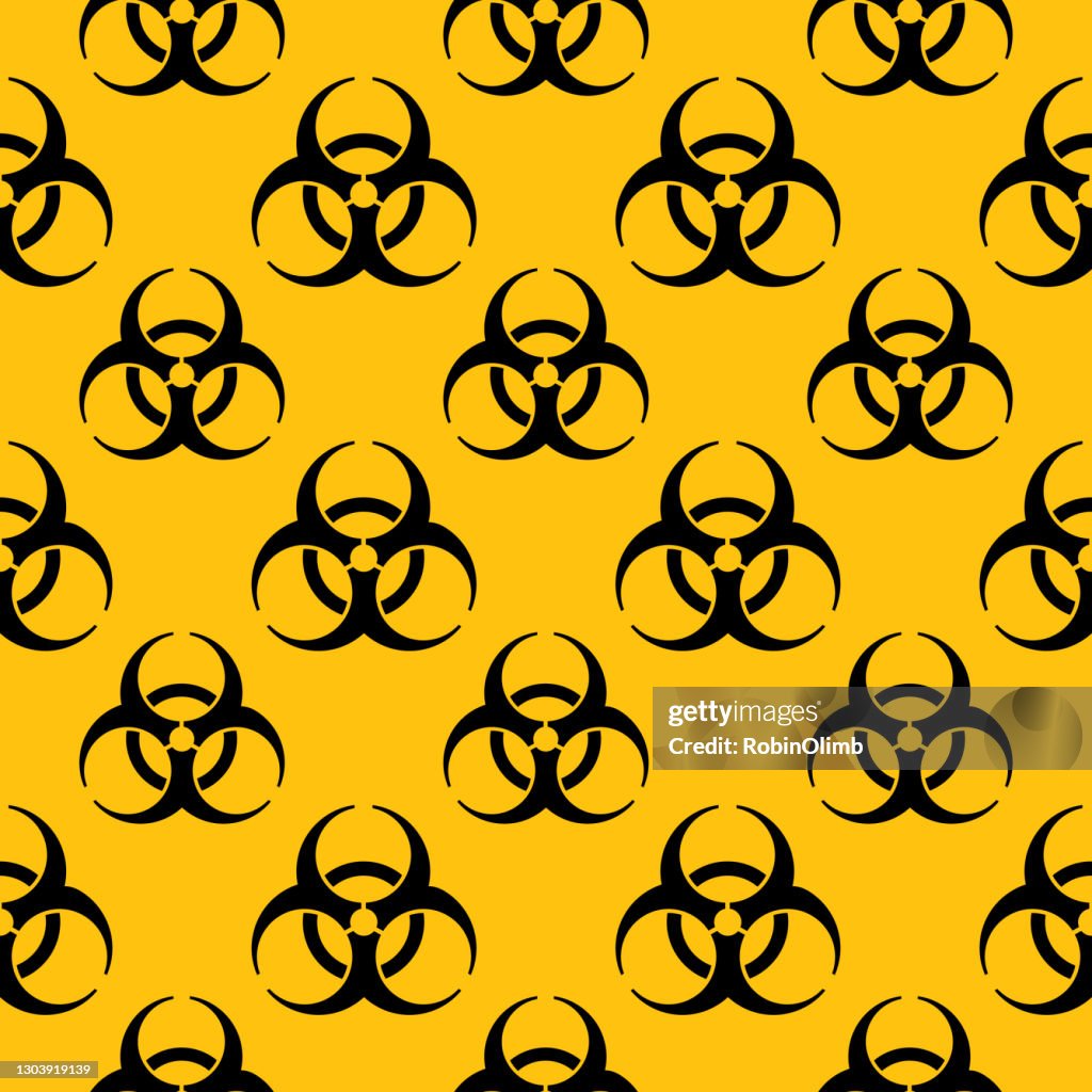 Biohazard Pattern Biohazard Symbol Seamless Pattern High-Res Vector Graphic - Getty Images