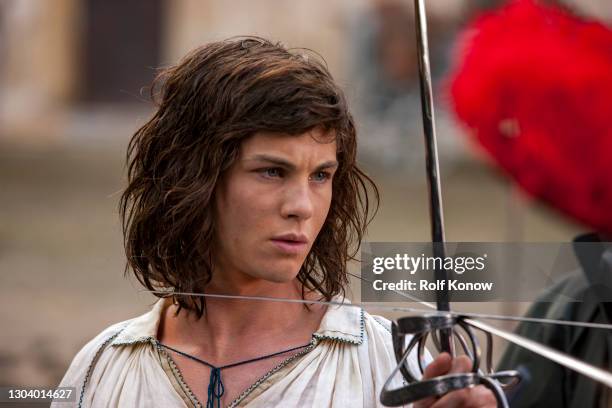 Logan Lerman in "The Three Musketeers" directed by Paul W.S. Anderson