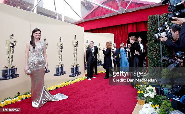 Actress Sandra Bullock attends the 82nd Annual Academy Awards held at the Kodak Theater on March 7, 2010 in Hollywood, California.