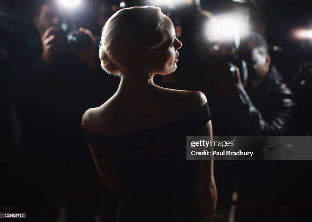 Celebridades Posando de paparazzi