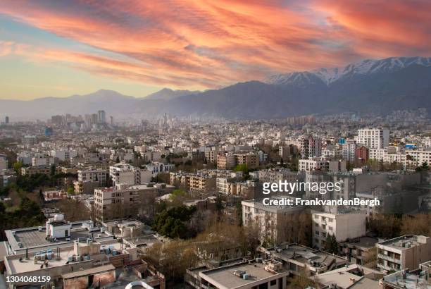 city of tehran - tehran stock pictures, royalty-free photos & images