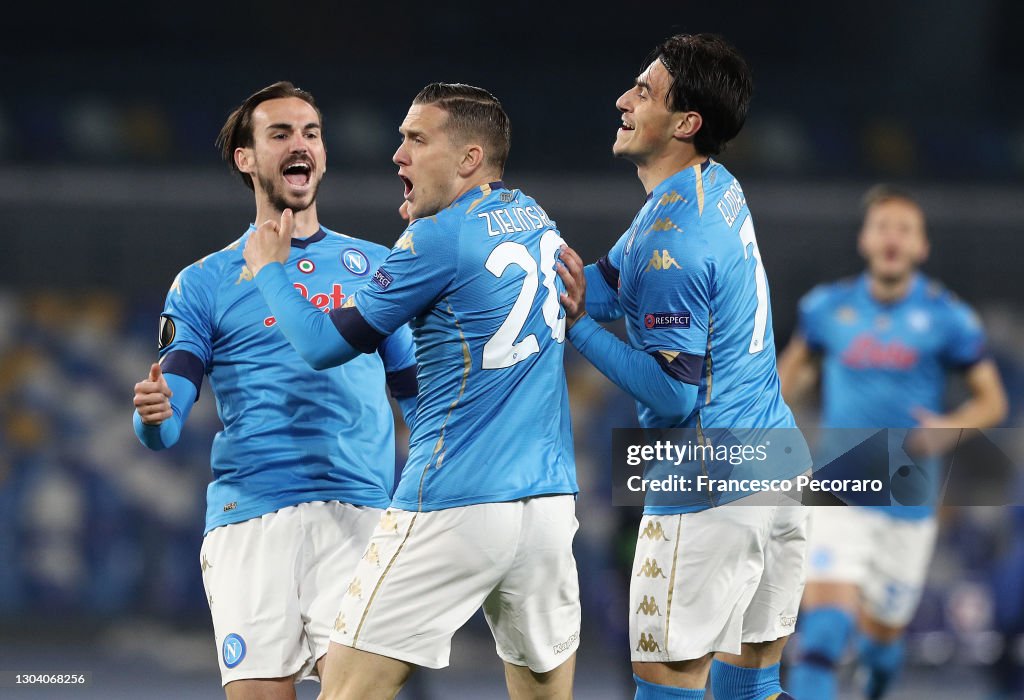 SSC Napoli v Granada CF  - UEFA Europa League Round Of 32 Leg Two