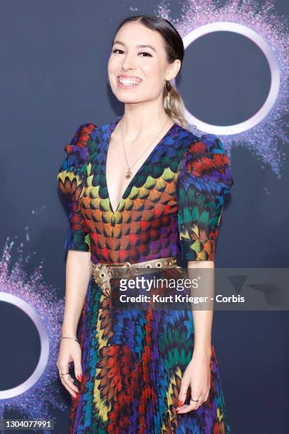 Kristen McAtee arrives at the 2019 American Music Awards at the Microsoft Theater on November 24, 2019 in Los Angeles, California.