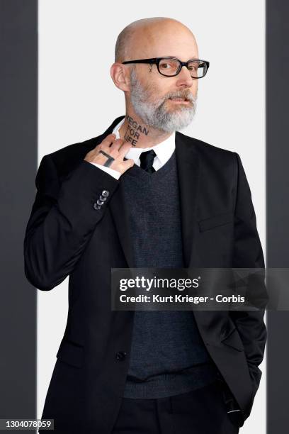 Moby arrives at 'The Art Of Elysium's 13th Annual Celebration - Heaven' at Hollywood Palladium on January 04, 2020 in Los Angeles, California.