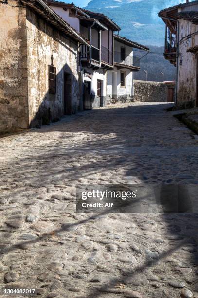 candelario, salamanca, castilla león, spain - candelario-salamanca photos et images de collection
